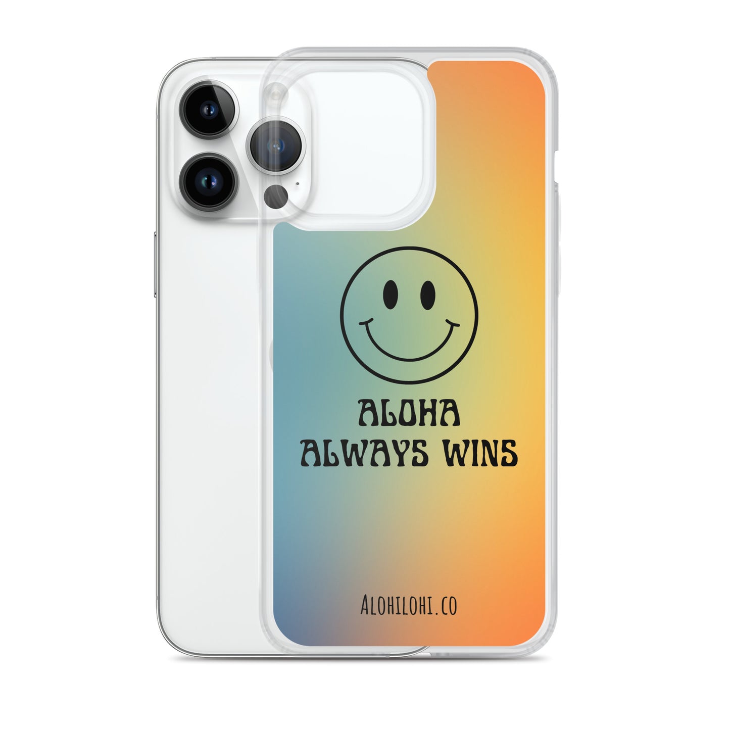 Aloha Always Wins (6) - Clear iPhone Case