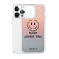 Aloha Always Wins (7) - Clear iPhone Case