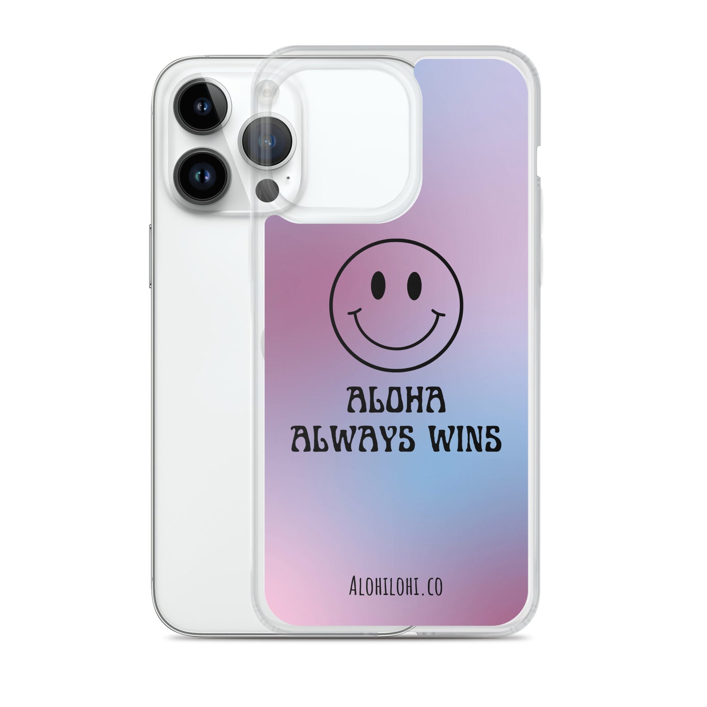 Aloha Always Wins (9) - Clear iPhone Case