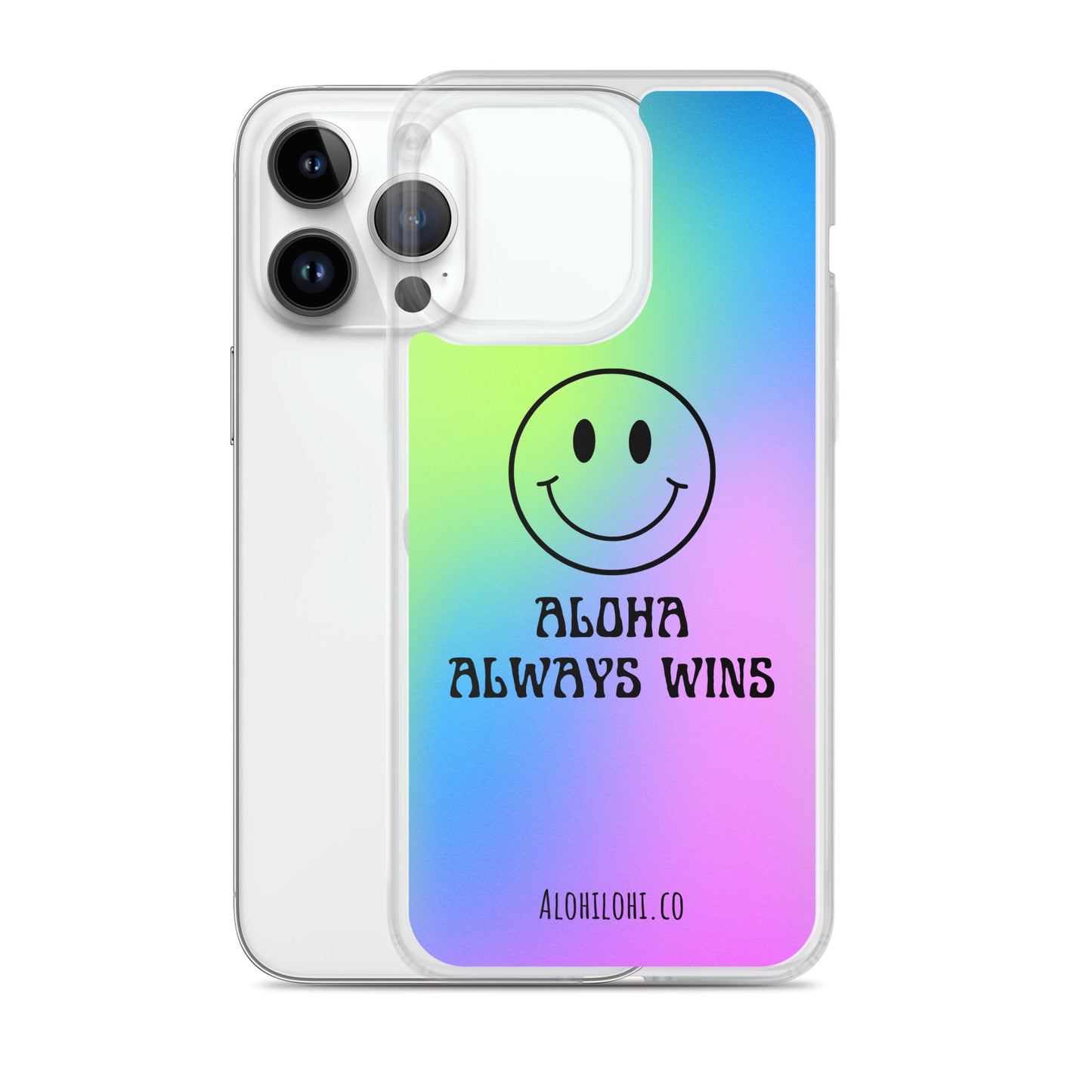 Aloha Always Wins (11) - Clear iPhone Case