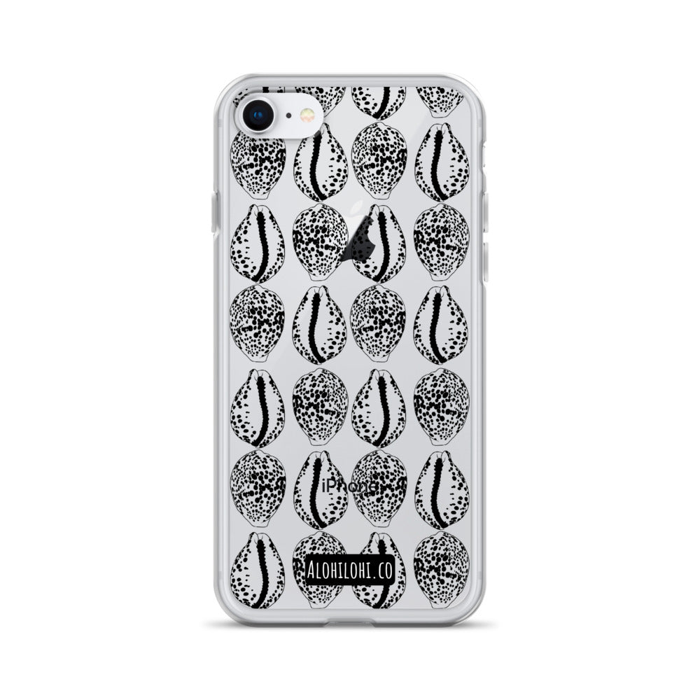 Leho (cowry shell) - Clear iPhone Case