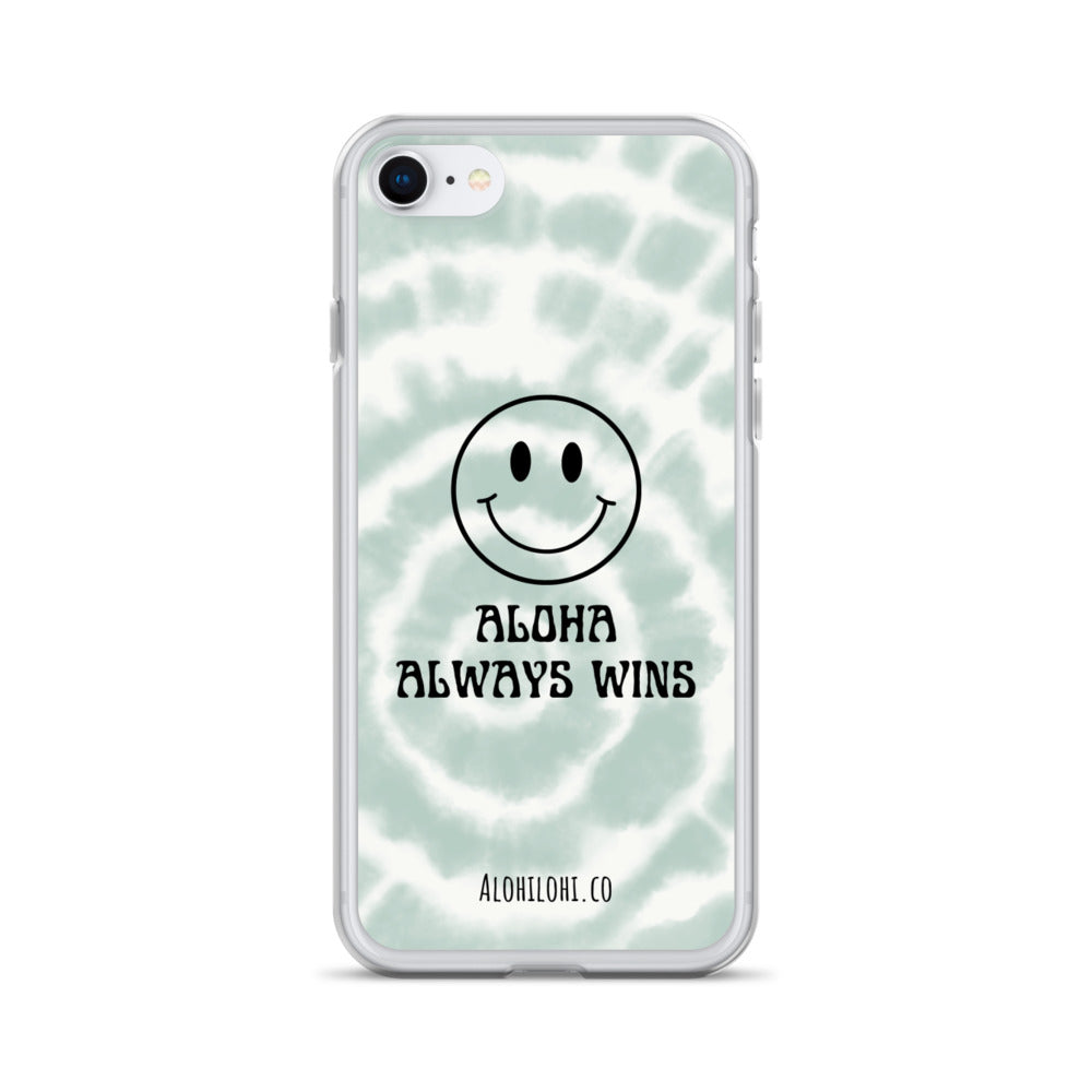 Aloha Always Wins (15) - Clear iPhone Case