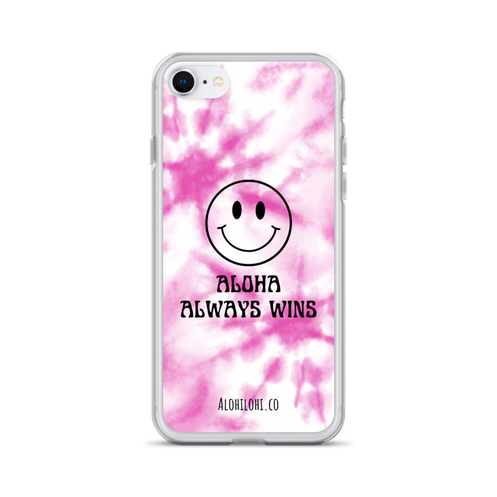 Aloha Always Wins (27) - Clear iPhone Case