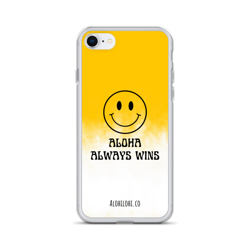 Aloha Always Wins (29) - Clear iPhone Case