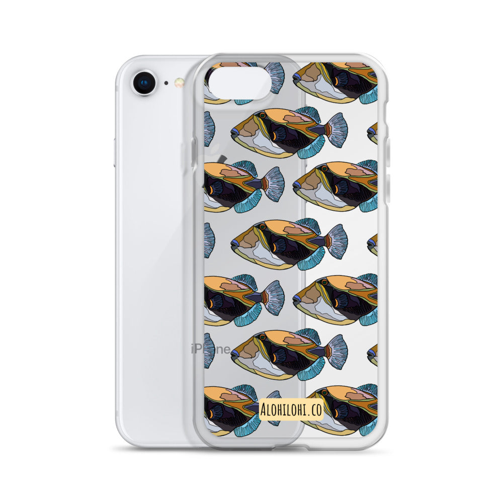 Humuhumunukunukuāpuaʻa - Clear iPhone Case