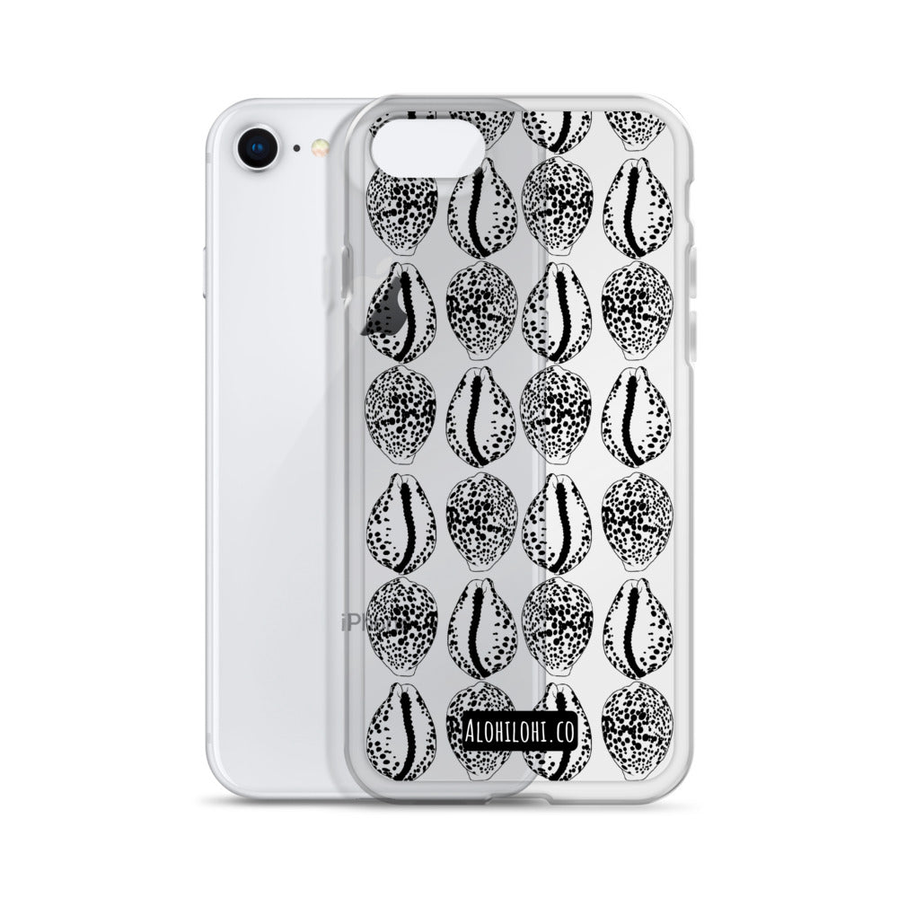 Leho (cowry shell) - Clear iPhone Case