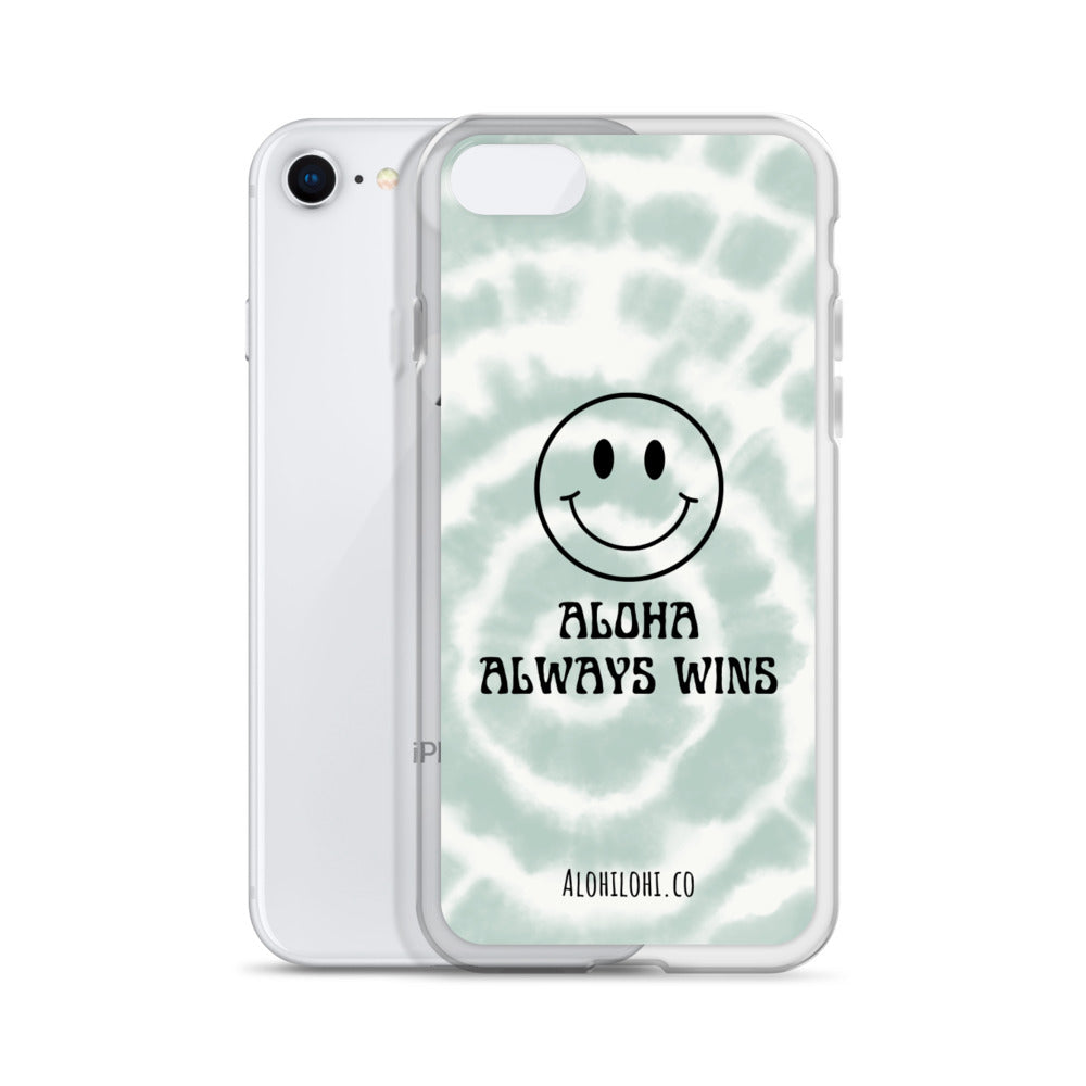 Aloha Always Wins (15) - Clear iPhone Case