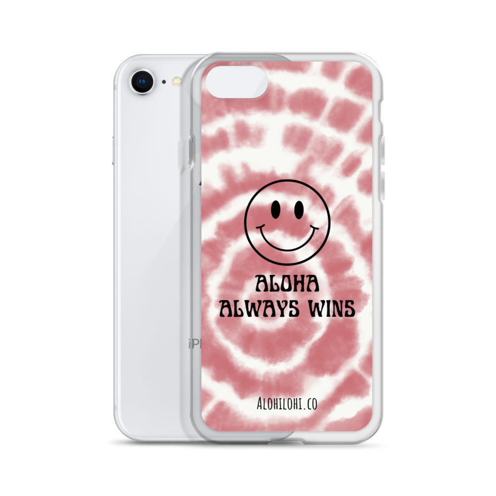 Aloha Always Wins (17) - Clear iPhone Case