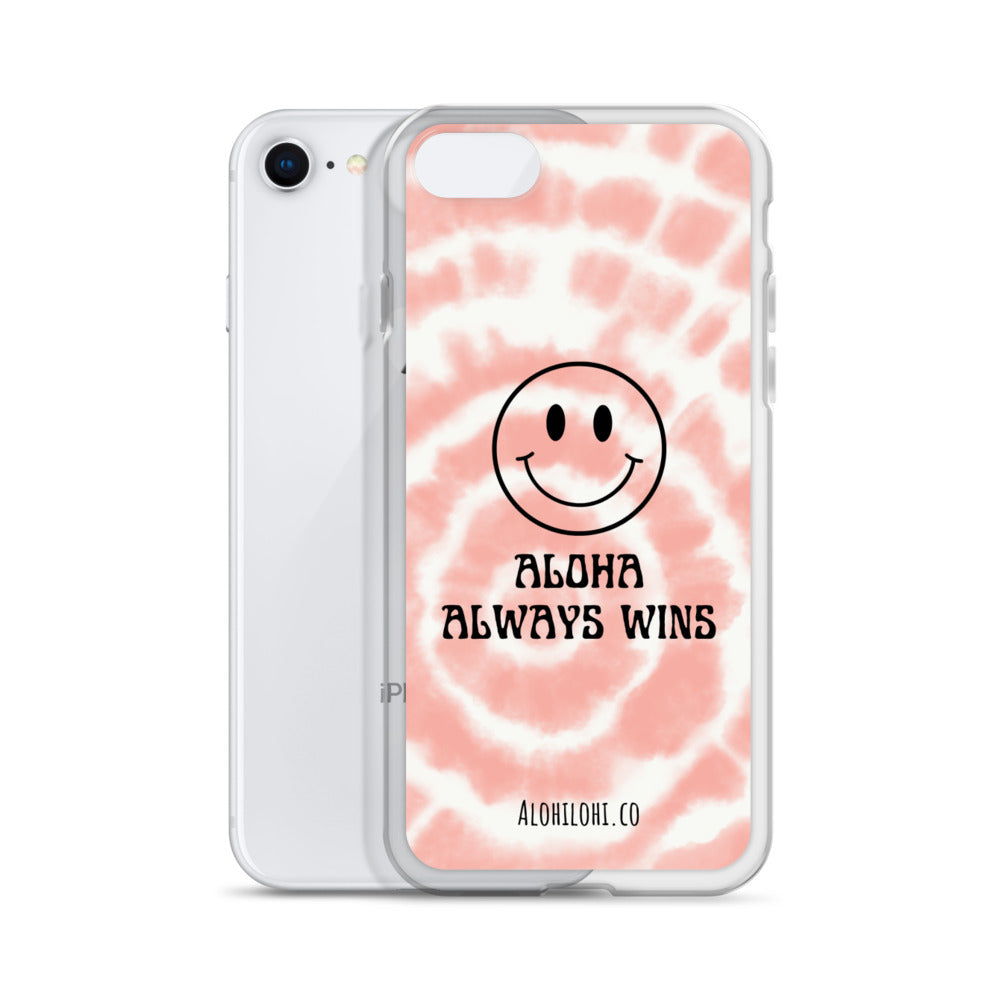 Aloha Always Wins (18) - Clear iPhone Case