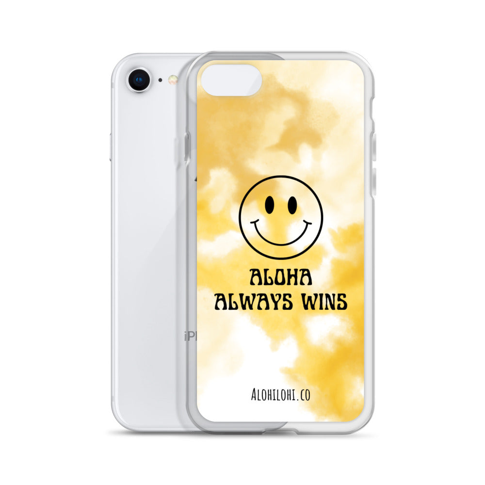 Aloha Always Wins (28) - Clear iPhone Case