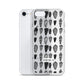 Pūpū (pattern) - Clear iPhone Case