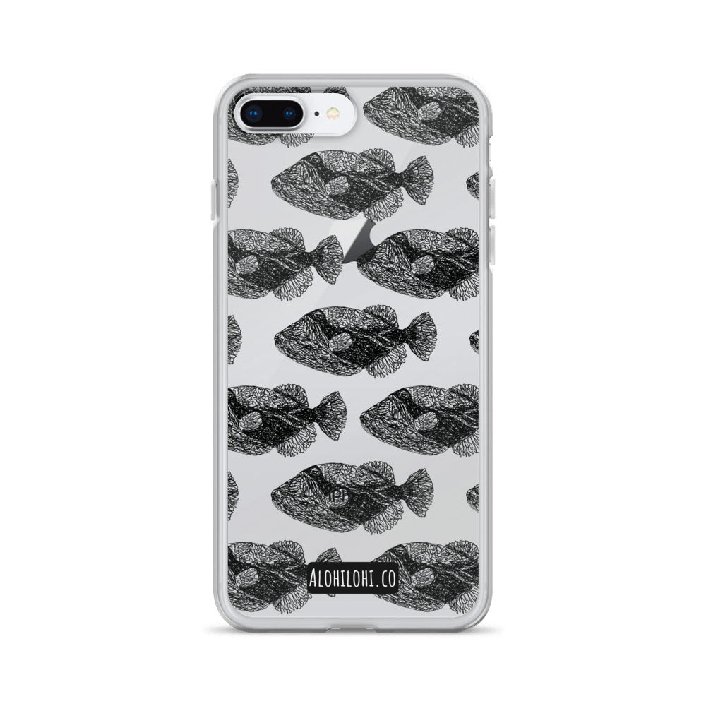 Humuhumunukunukuāpuaʻa LD - Clear iPhone Case