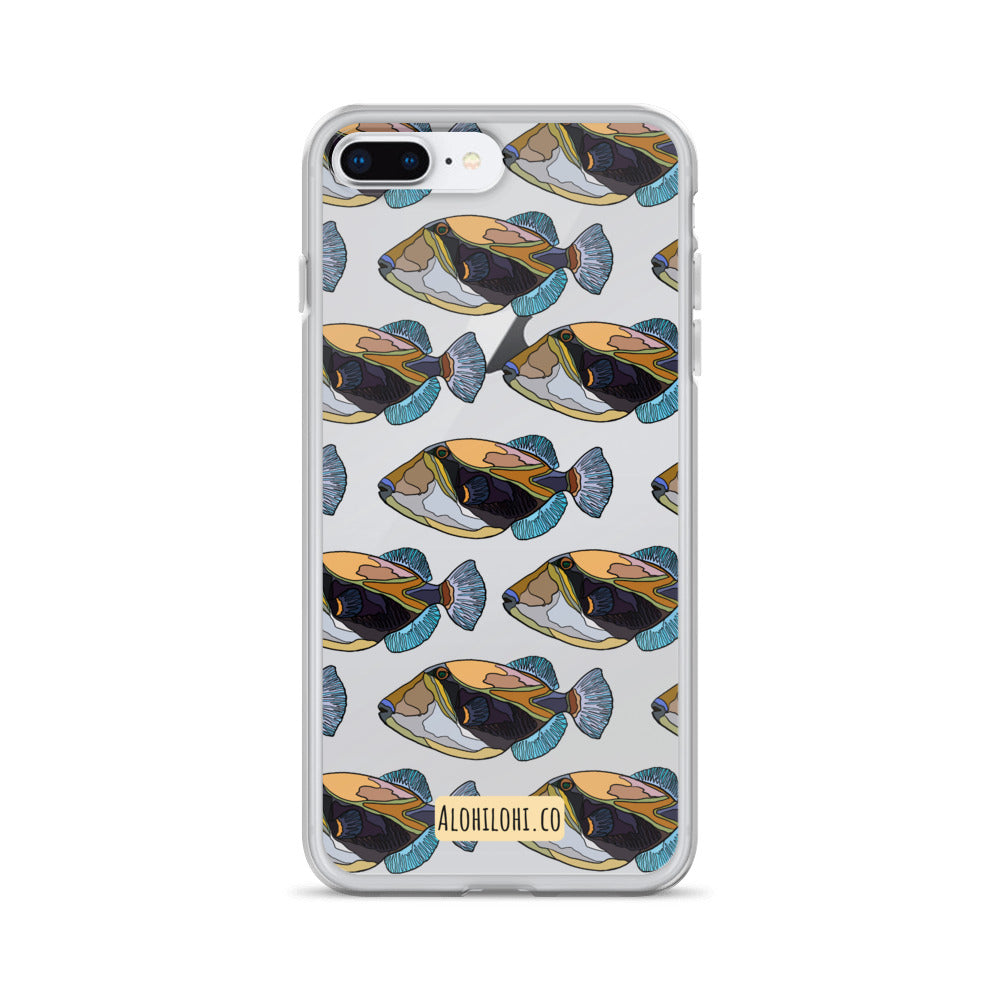 Humuhumunukunukuāpuaʻa - Clear iPhone Case