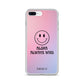 Aloha Always Wins (2) - Clear iPhone Case