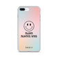 Aloha Always Wins (4) - Clear iPhone Case