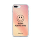 Aloha Always Wins (8) - Clear iPhone Case