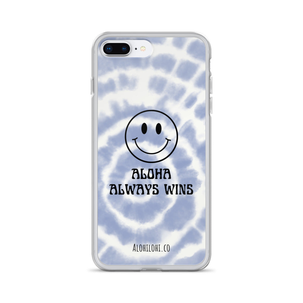 Aloha Always Wins (16) - Clear iPhone Case