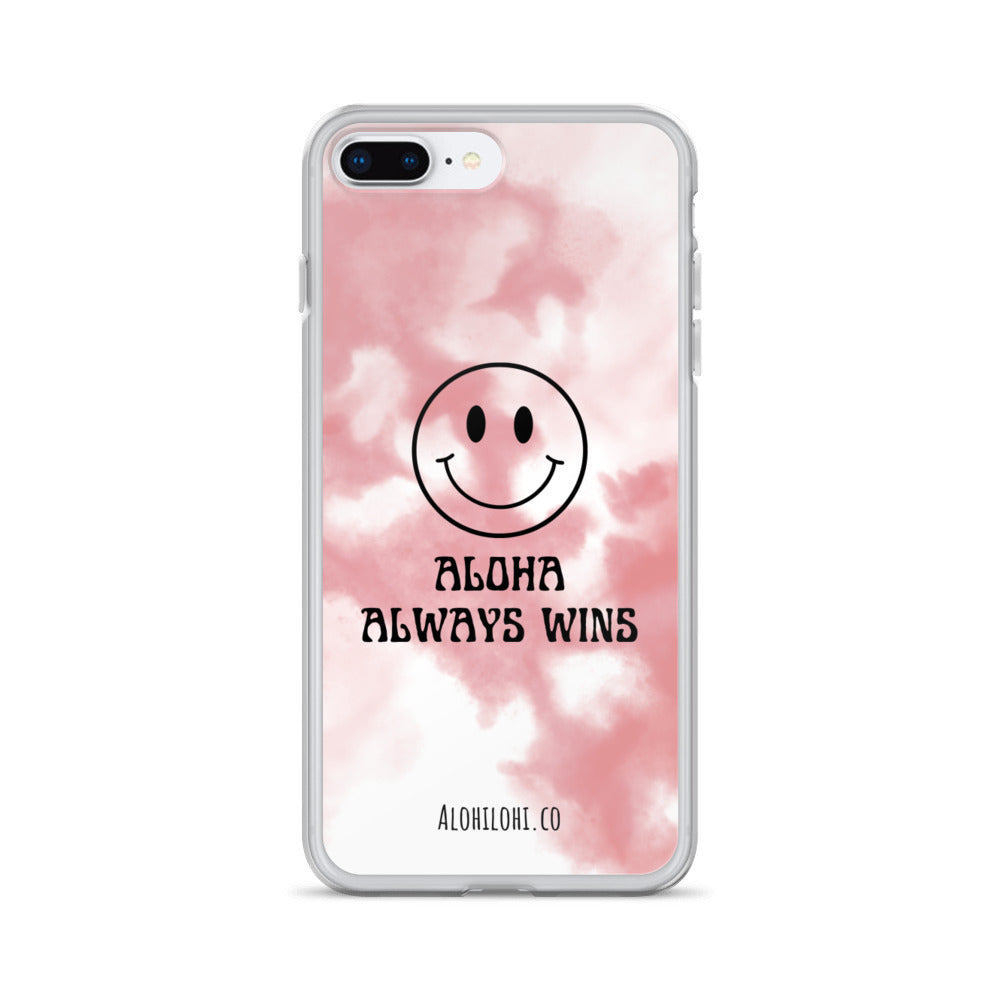 Aloha Always Wins (25) - Clear iPhone Case