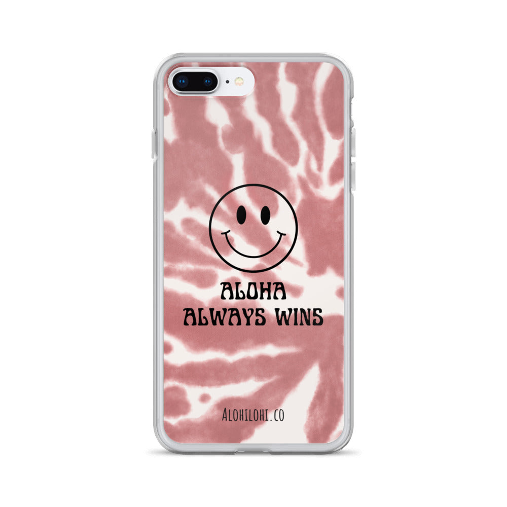 Aloha Always Wins (30) - Clear iPhone Case