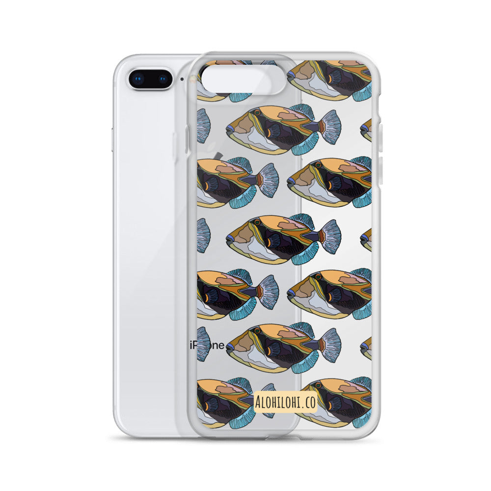 Humuhumunukunukuāpuaʻa - Clear iPhone Case