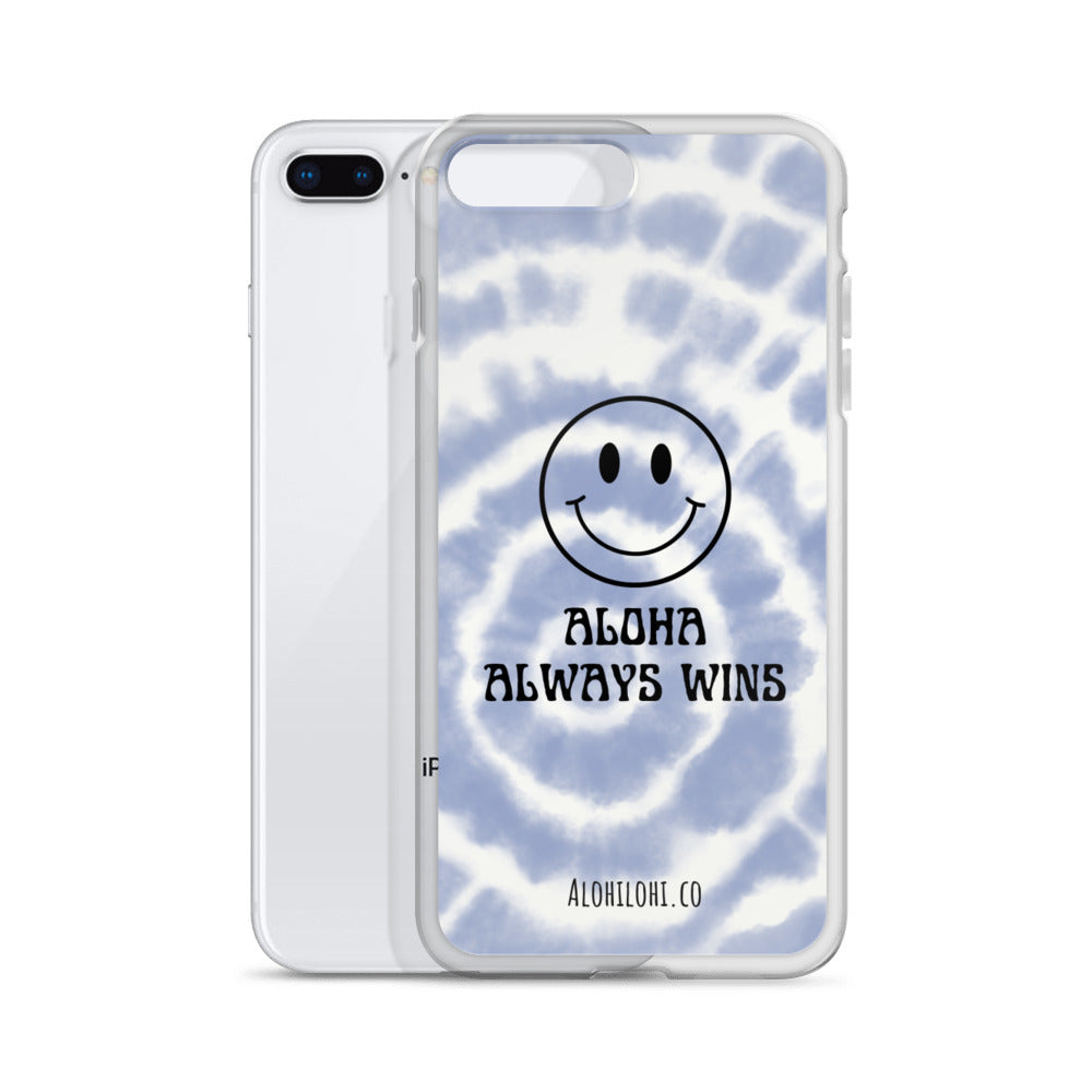 Aloha Always Wins (16) - Clear iPhone Case