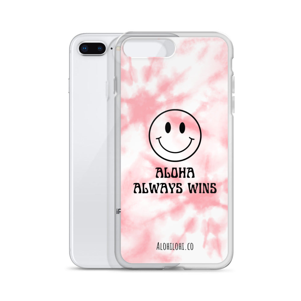 Aloha Always Wins (21) - Clear iPhone Case