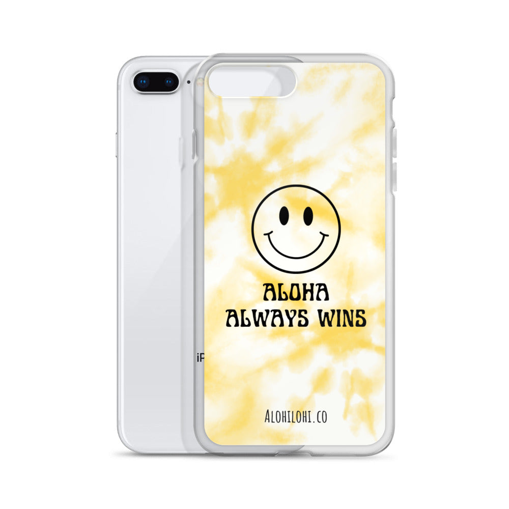 Aloha Always Wins (23) - Clear iPhone Case