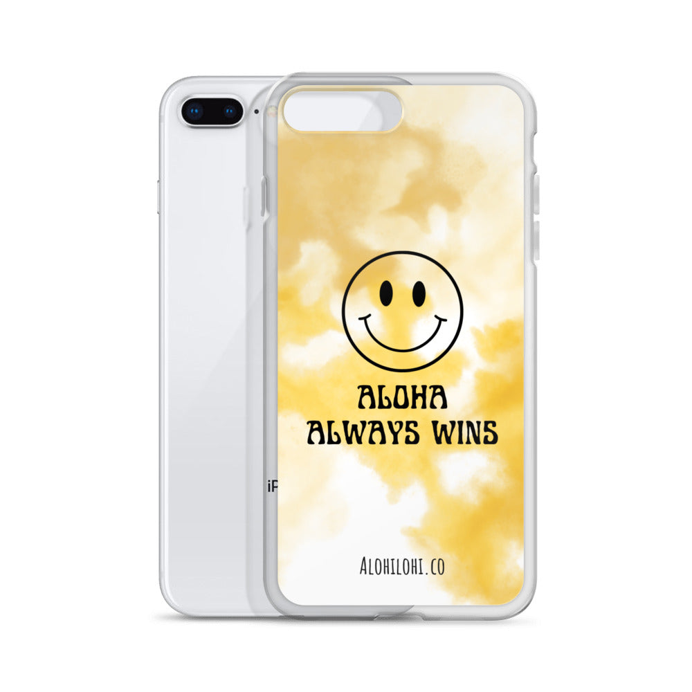 Aloha Always Wins (28) - Clear iPhone Case