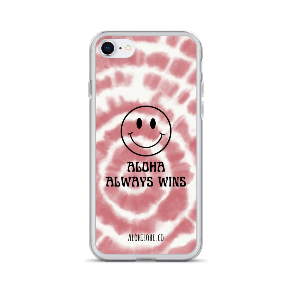 Aloha Always Wins (17) - Clear iPhone Case