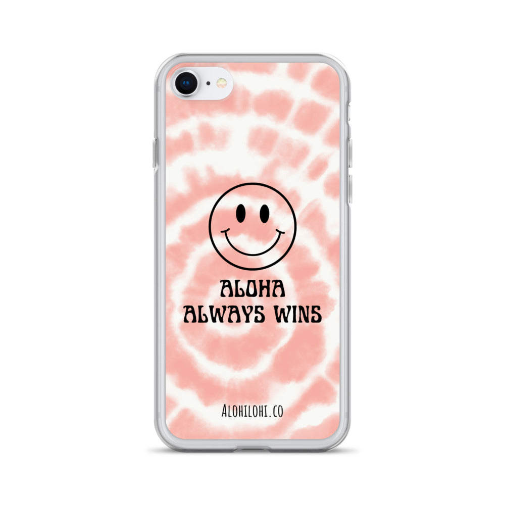 Aloha Always Wins (18) - Clear iPhone Case