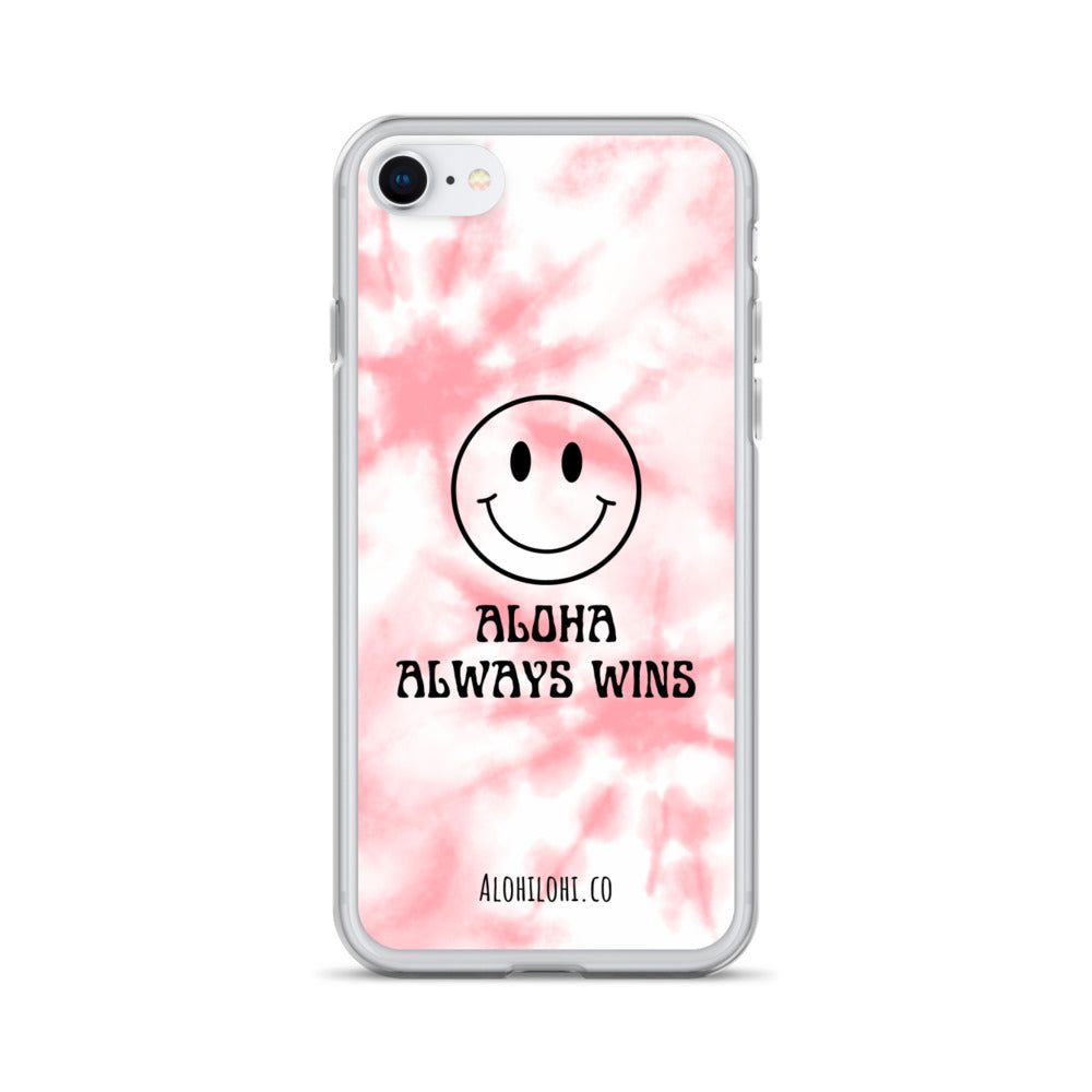 Aloha Always Wins (21) - Clear iPhone Case