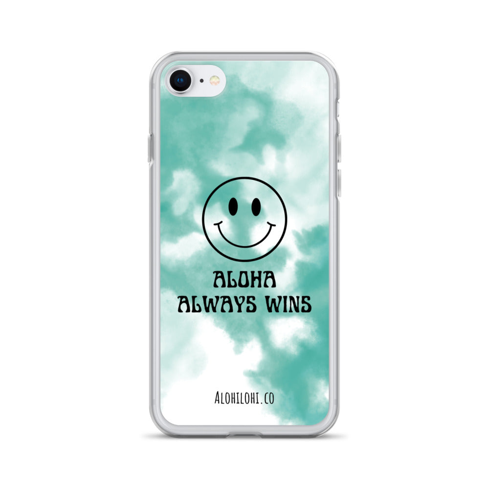 Aloha Always Wins (24) - Clear iPhone Case