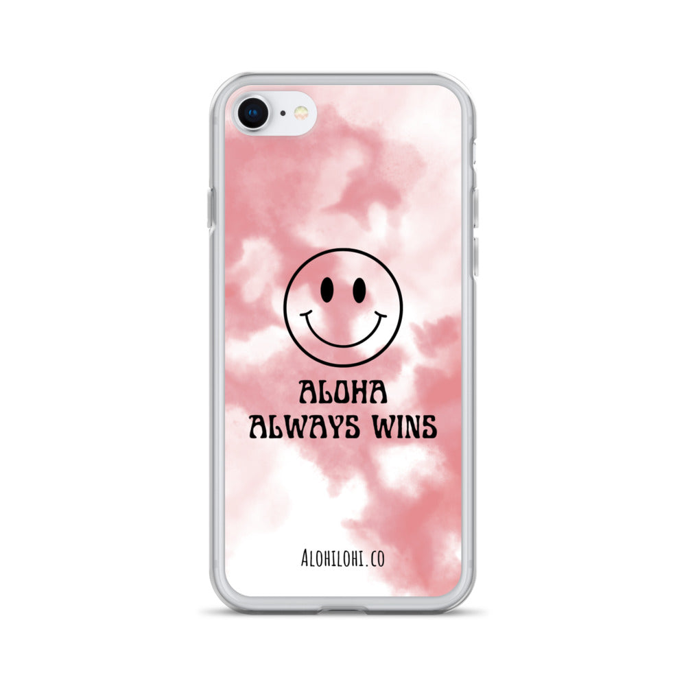 Aloha Always Wins (25) - Clear iPhone Case