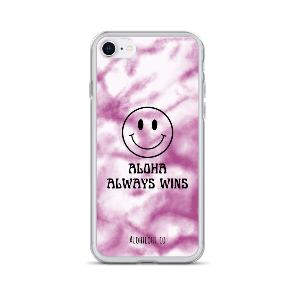 Aloha Always Wins (20) - Clear iPhone Case