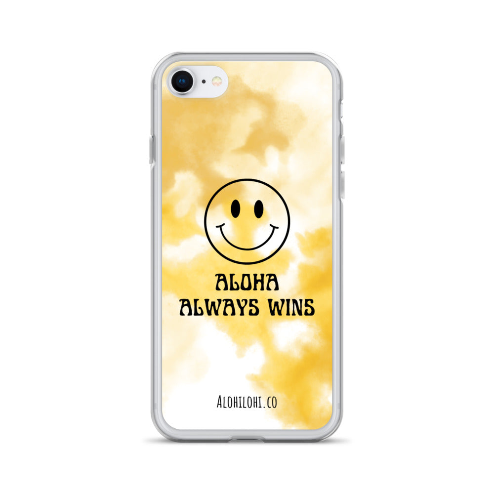 Aloha Always Wins (28) - Clear iPhone Case