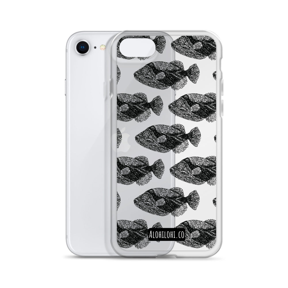 Humuhumunukunukuāpuaʻa LD - Clear iPhone Case