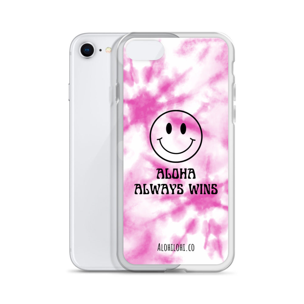 Aloha Always Wins (27) - Clear iPhone Case