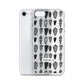 Pūpū (pattern) - Clear iPhone Case