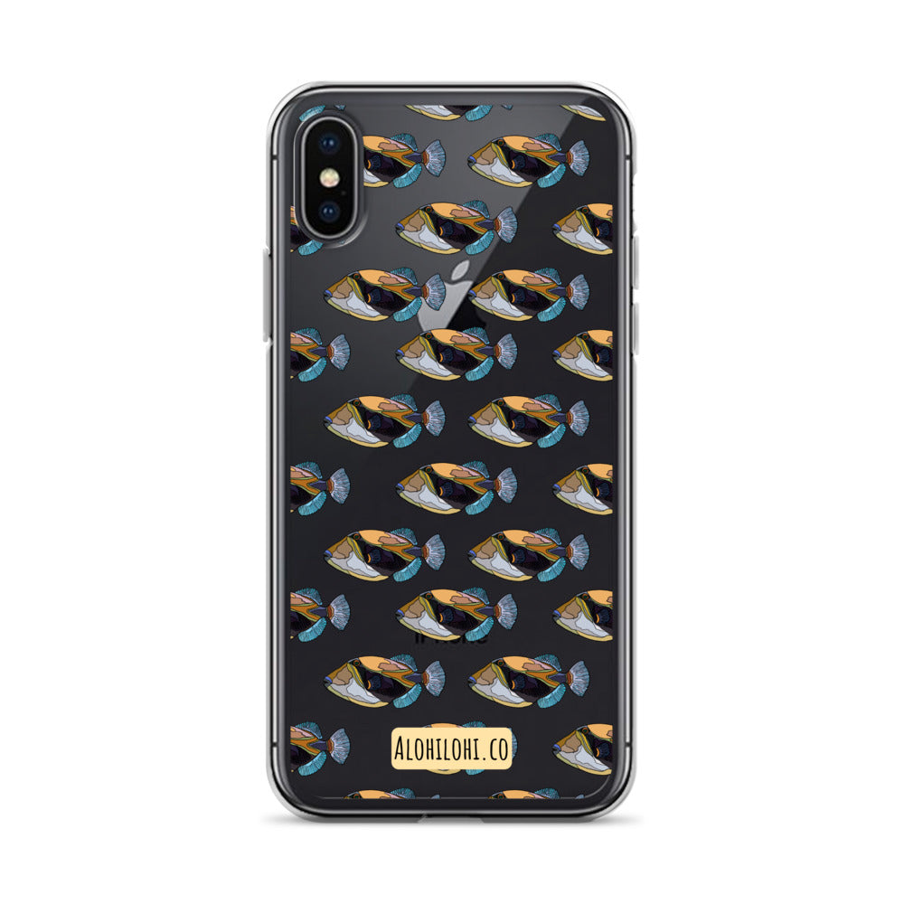 Humuhumunukunukuāpuaʻa (s) - Clear iPhone Case