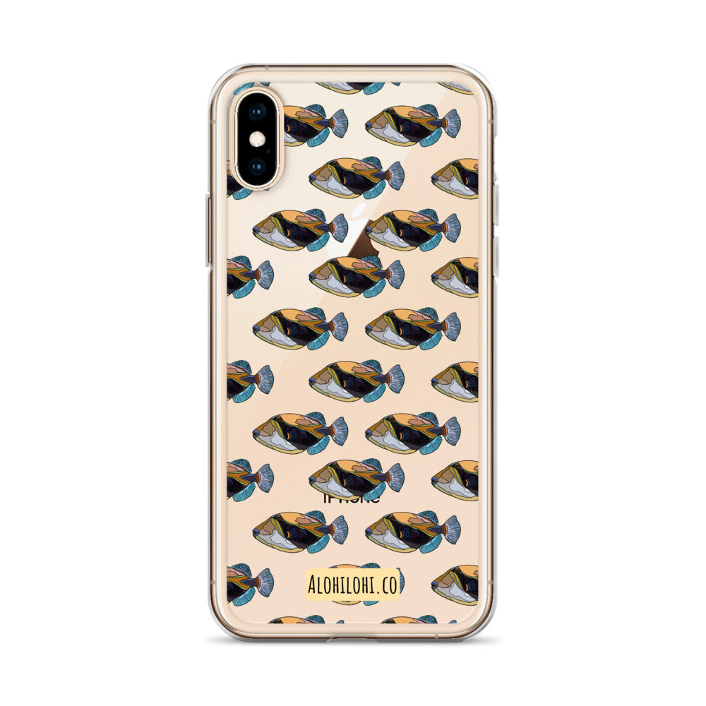 Humuhumunukunukuāpuaʻa (s) - Clear iPhone Case