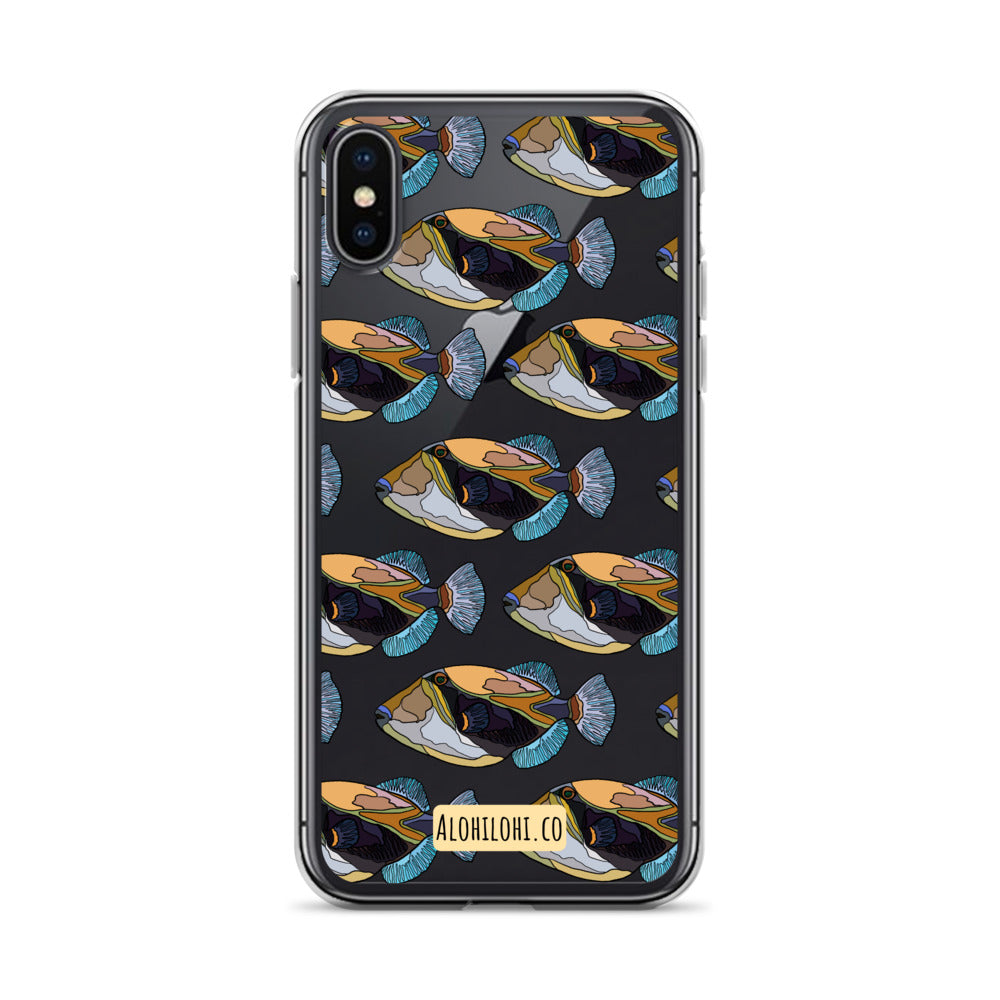 Humuhumunukunukuāpuaʻa - Clear iPhone Case