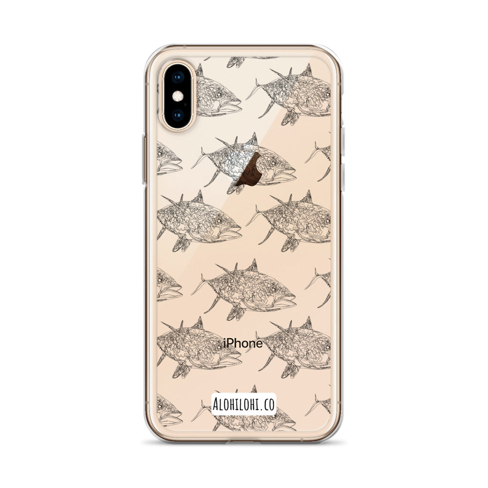 Ahi - Clear iPhone Case