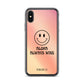 Aloha Always Wins (8) - Clear iPhone Case