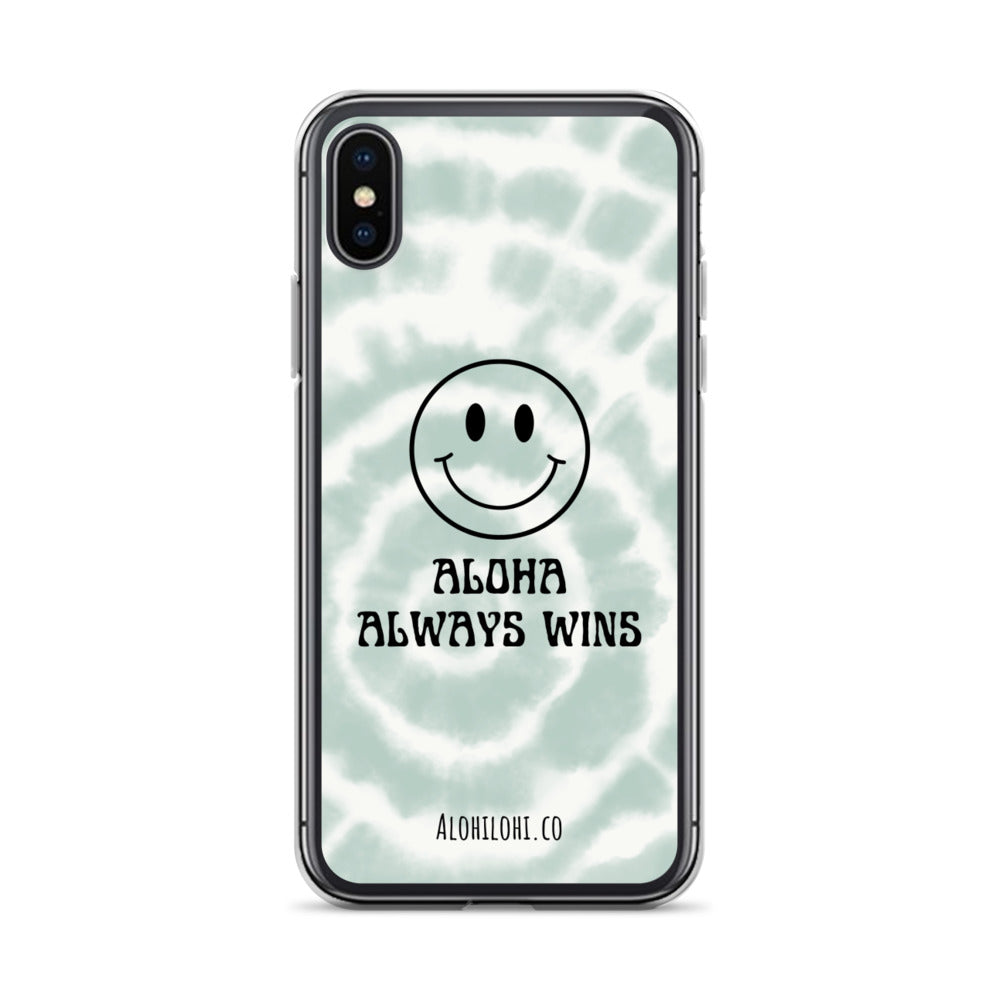 Aloha Always Wins (15) - Clear iPhone Case