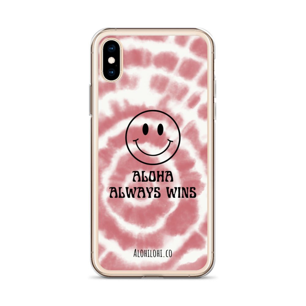 Aloha Always Wins (17) - Clear iPhone Case