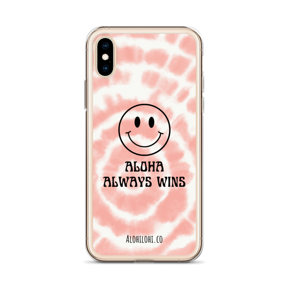 Aloha Always Wins (18) - Clear iPhone Case