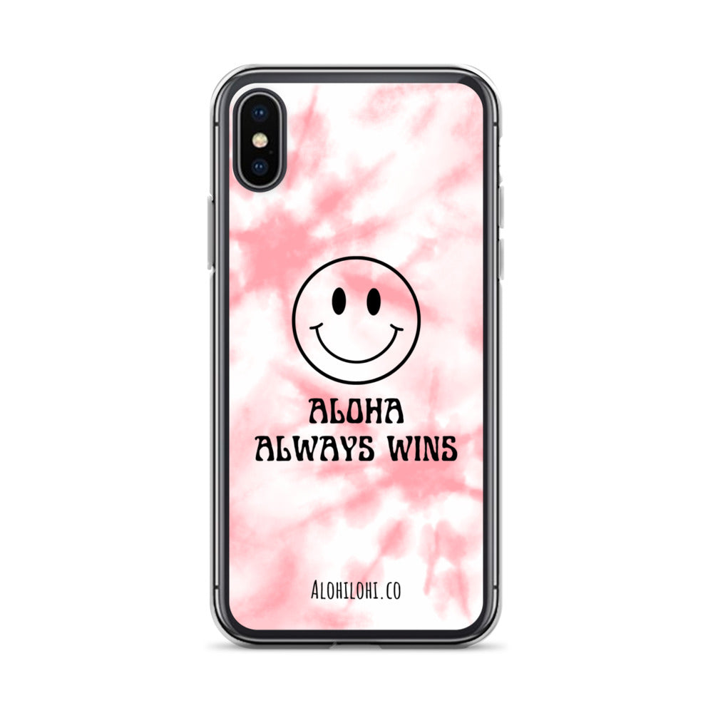 Aloha Always Wins (21) - Clear iPhone Case