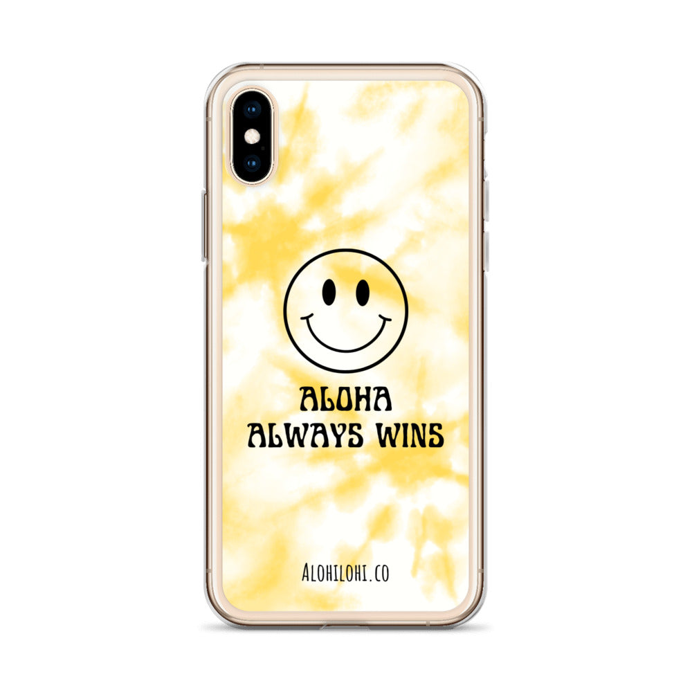 Aloha Always Wins (23) - Clear iPhone Case