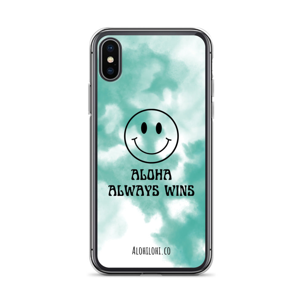 Aloha Always Wins (24) - Clear iPhone Case