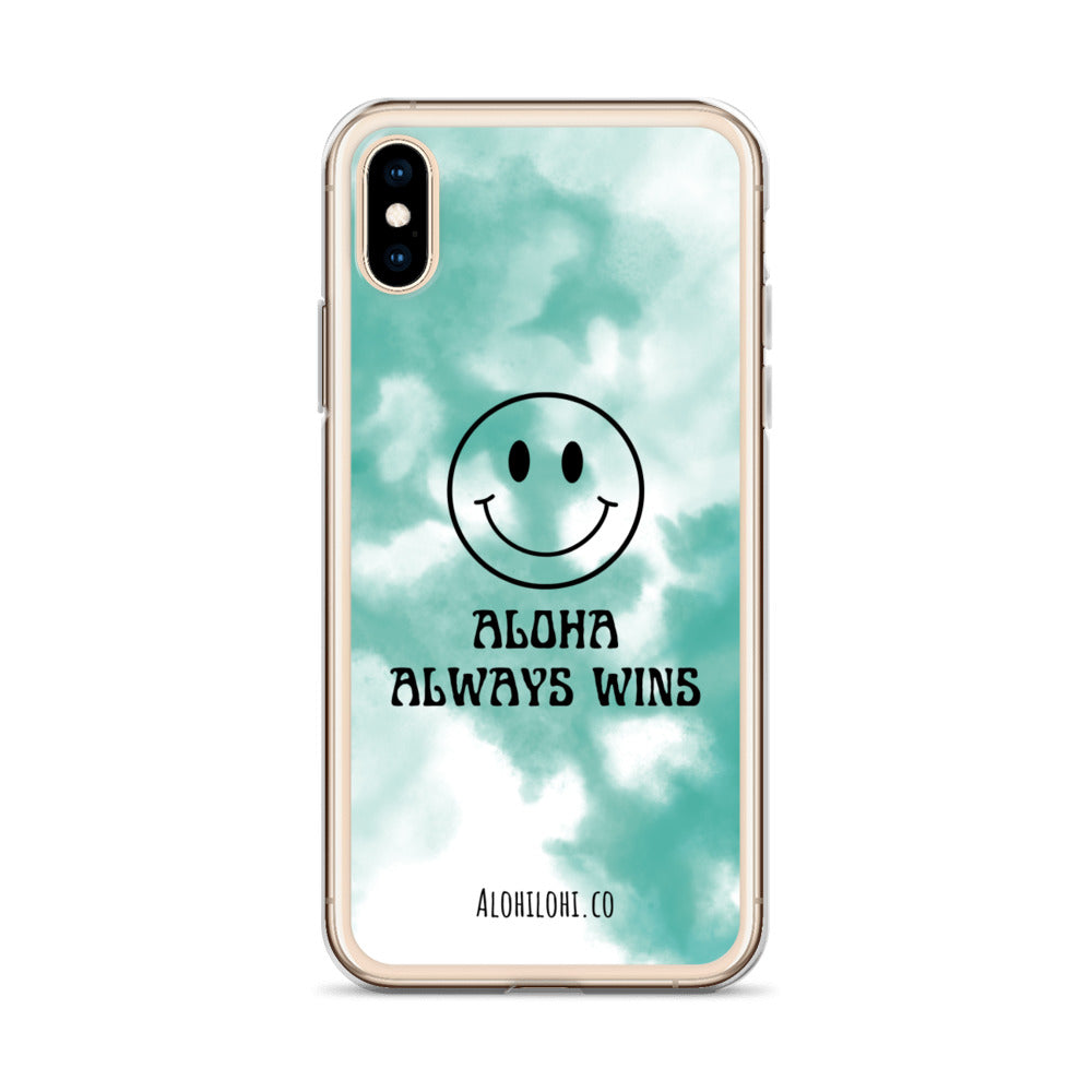 Aloha Always Wins (24) - Clear iPhone Case